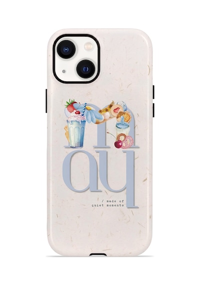 Apple iPhone Uyumlu 15 Vorian Çift Katmanlı Kılıf Au Revoir Summer