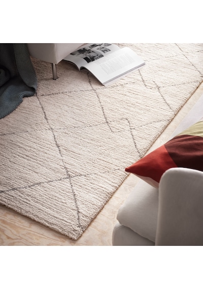 Ikea Tversted Halı 170 X 240 Cm Bej