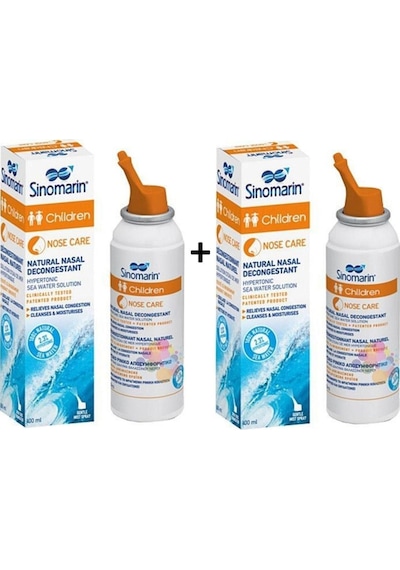Sinomarin Çocuklar Için Deniz Suyu Spreyi 100 Ml 2 Adet