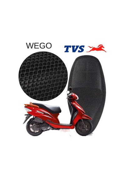Tvs Wego Motosiklet Sele Kılıfı 3D Çift Katlı File