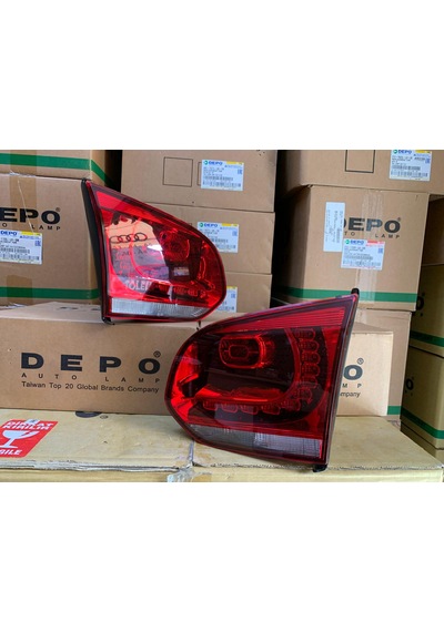 Vw Golf6 2009-2013 Arası Depo Ledli Sağ Ve Sol İç Stop Lambası 5k0945093p / 5k0945094p