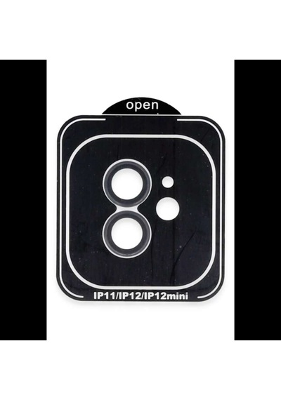 İphone 11 Pvd Metal Kamera Lens - Siyah Diğer