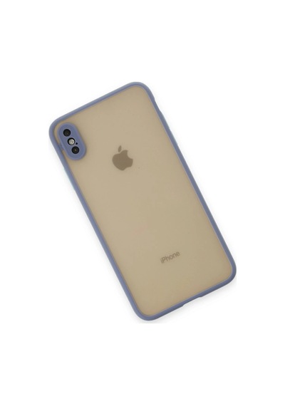 Cosmotex Newface Apple iPhone Uyumlu  X Kılıf Montreal Silikon Kapak - Gri