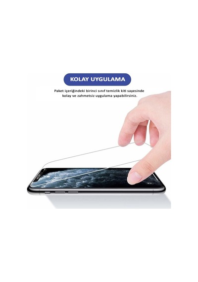 Logis Samsung Uyumlu J7 Prime 9d Parlak Seramik Tam Kaplayan Ekran Koruyucu Cam