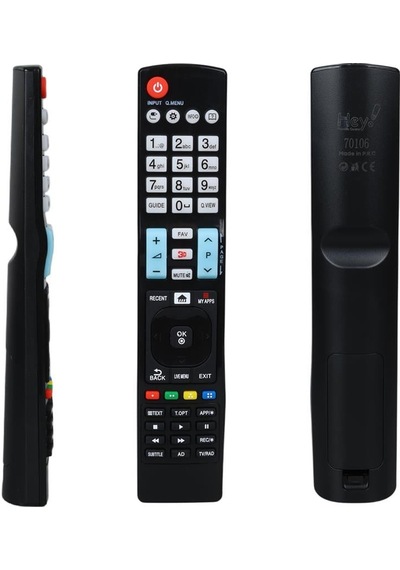 Hey LG Uyumlu Küçük Kalıp Akb74455403 Smart My Apps Tuşlu Lcd Led Tv Kumanda