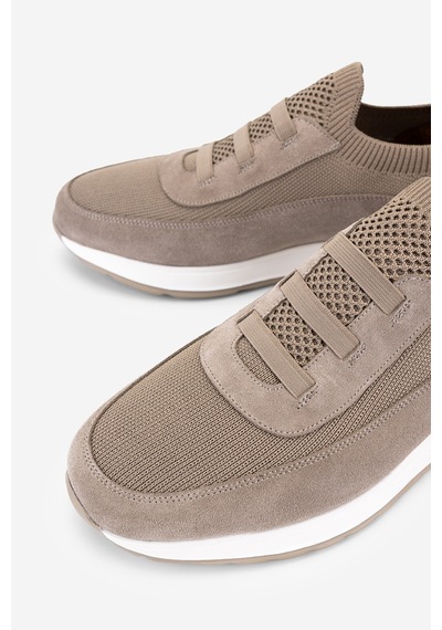 Valmenti Erkek Deri & Tekstil Taupe Sneakers & Spor Ayakkabı 1151 Val-tnc-4 Erk Ayk Y26 Taupe Vizon