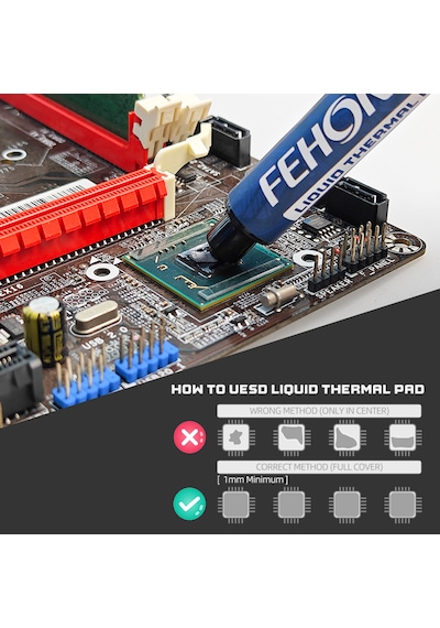 Fehonda Ltp65 16w Likit Termal Pad Termal Putty 12gr