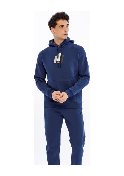 AR-MA Arma Erkek Kapüşonlu Sweatshirt Kanguru Cepli, 3 İplik Şardonlu, Regular Fit, %70 Pamuk %30 Polyester K30254628502 İndigo-i1 AR-MA Arma Erkek Kapüşonlu Sweatshirt Kanguru Cepli, 3 İplik Şardonlu, Regular Fit, %70 Pamuk %30 Polyester K30254628502 İndigo-i1