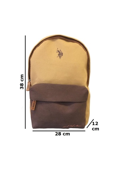 U.S.Polo Assn Sütlü Kahve-Kahve  Unisex  Sırt Çanta PLÇAN22028