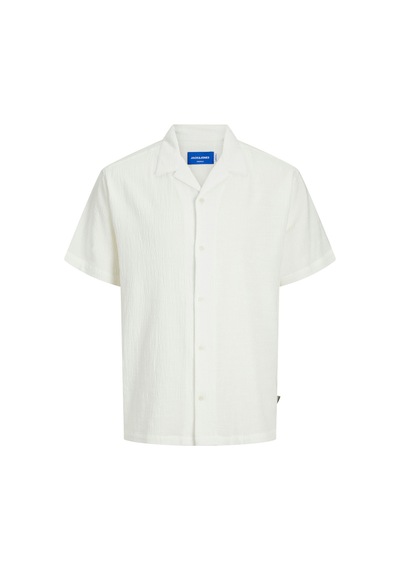 Jack & Jones Jorluke Crınkle Resort Beyaz Erkek Gömlek 000000000102262879 Beyaz