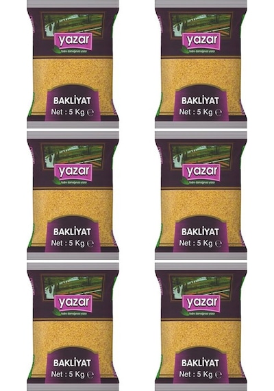 Yazar Pilavlık Bulgur 6 x 5 KG