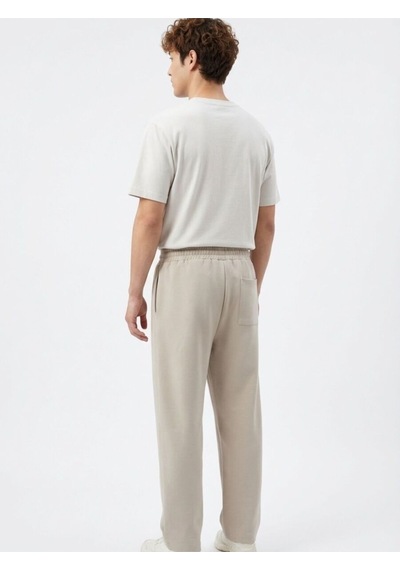 Baggy Fit Erkek Eşofman Altı Taş