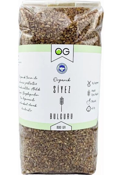 OG natural Organik Pilavlık Siyez Bulguru 800 Gr 800 G