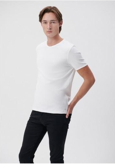 Mavi 063747-620 Erkek Beyaz T-shirt Beyaz