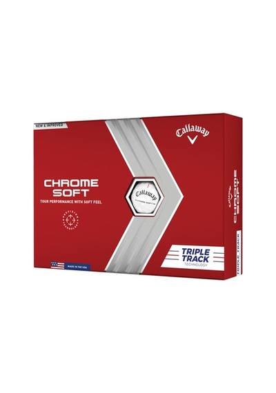 Callaway Bl Cg Chrome Soft 22 Trpl Trk 12b Pk Golf Topu - 3lü Karışık
