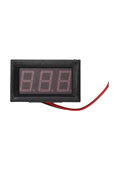 Alkatronik-0.56' Ac 70-500V Dijital Kırmızı Voltmetre İki Telli Panel Tip