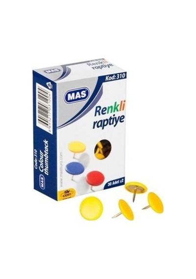 Mas Renkli Harita Çivisi 310