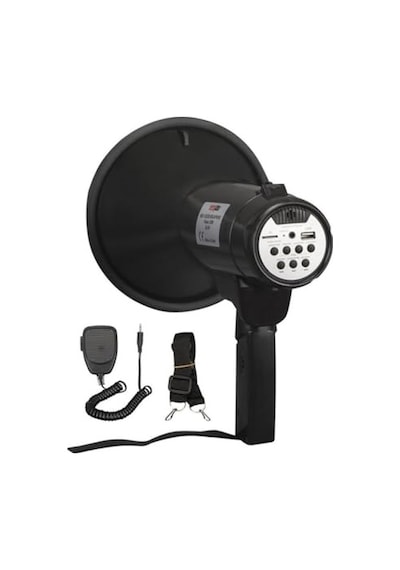 Lastvoice Mgf-120usb-bt Mayklı Askılı El Megafon 120 Watt Şarjlı Bluetooth Usb Siren Kayıt