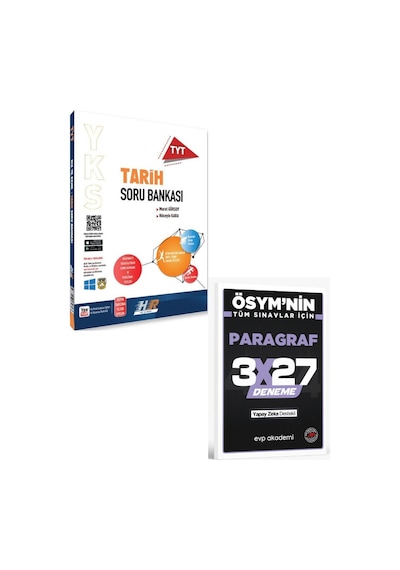 2027 Hız Ve Renk 2027 Tyt Tarih Soru Bankası+ Evp Akademi Paragraf
