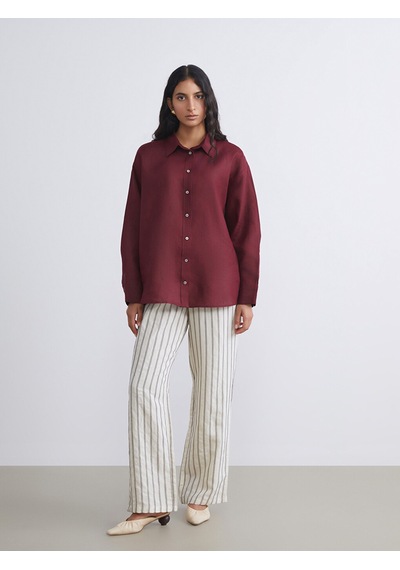 Lcw Modest Bej Beli Lastikli Modal Karışımlı Kadın Pantolon