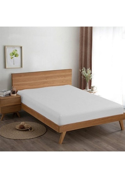 Molinella Çift Kişilik Beyaz Çarşaf 160 x 200