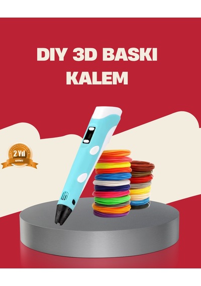 Çocuklar İçin Güvenli 3d Yazıcı Kalem