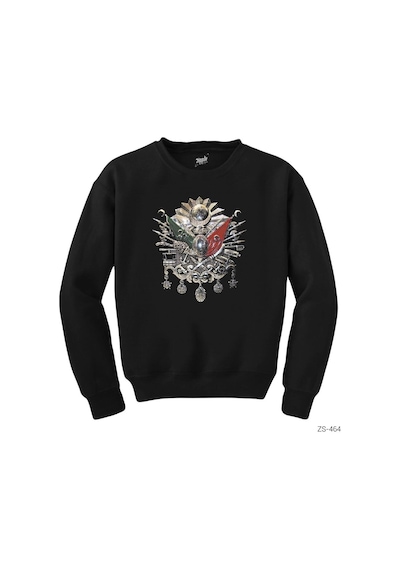 Osmanlı Arma Siyah Sweatshirt