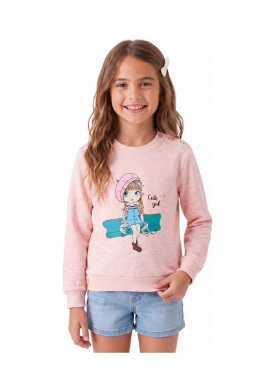 Onloox Kız Çocuk Somon Melanj Kız Somon Melanj Pamuklu Bisiklet Yaka Uzun Kollu Baskılı Omuzu Düğmeli Sweatshirt 1.5-5 Yaş Onloox Kız Çocuk Somon Melanj Kız Somon Melanj Pamuklu Bisiklet Yaka Uzun Kollu Baskılı Omuzu Düğmeli Sweatshirt 1.5-5 Yaş