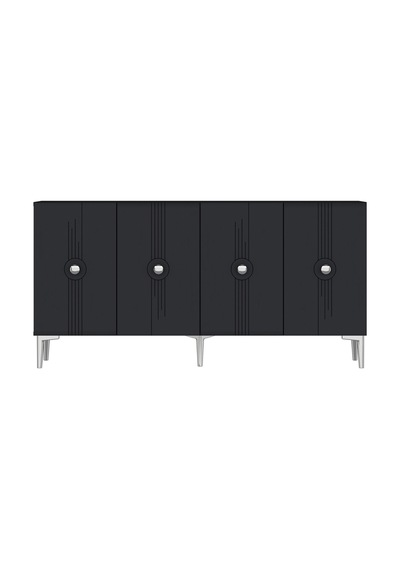 Ka1543as Lura Konsol Ve Tv Sehpası Antrasit-sılver 150cm Antrasit - Gümüş Ka1543as Lura Konsol Ve Tv Sehpası Antrasit-sılver 150cm Antrasit - Gümüş