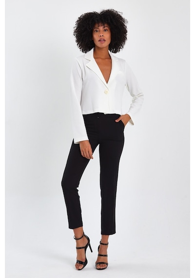 Alexandergardı Astarsız Crop Blazer Ceket B22-21400 001