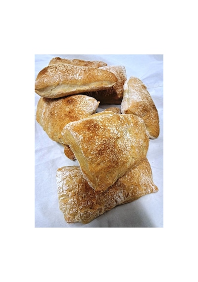 Italyan Ciabatta Mini Somun - 6 Adet