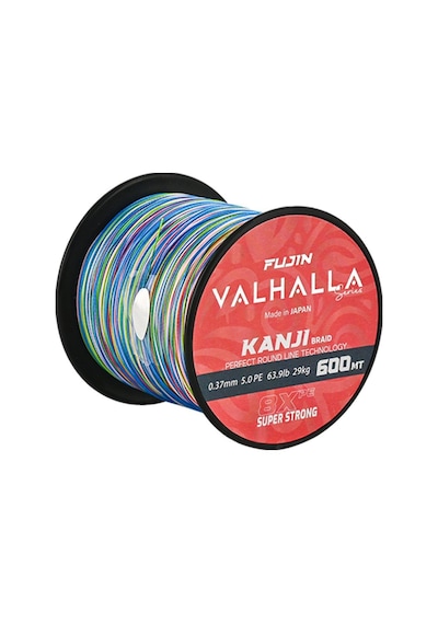 Fujin Valhalla Kanji 8x 600mt Multicolor Japan İp Misina 0.330 Mm 0.330 MM