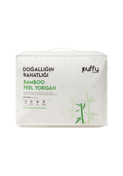 Bambu Feel Çift Kişilik Yorgan, 195 X 215 Çok Renkli