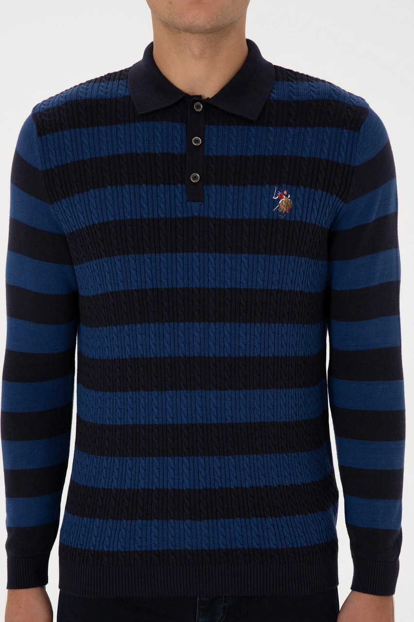 U.s. Polo Assn. Erkek Lacivert Kazak /triko 50308354-vr033 Lacivert