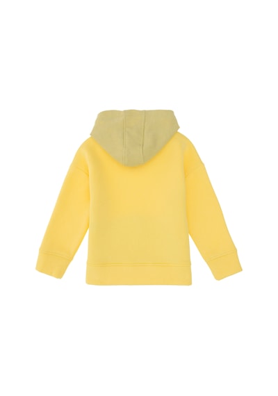 U.S. Polo Assn. Kız Çocuk Sarı Kapüşonlu Sweatshirt 50290706-VR044