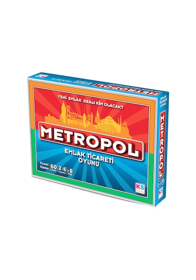 3 Adet Ks Metropol Emlak Ticaret Oyunu Diğer
