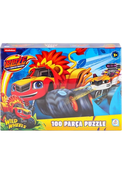 Laço Kids Blaze 100 Parça Kutu Puzzle Bl0048
