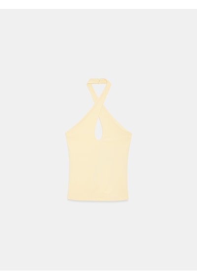 DİLVİN 21267 Halter Top-açık Sarı