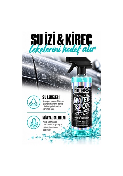 Water Spot Remover Araç Su İzi Ve Kireç Lekesi Temizleyici 500 Ml