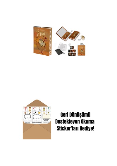 Eflâl 4 Ciltli + Eflâl 4 Ciltli - Kutulu Set + Okuma Sticker'ları