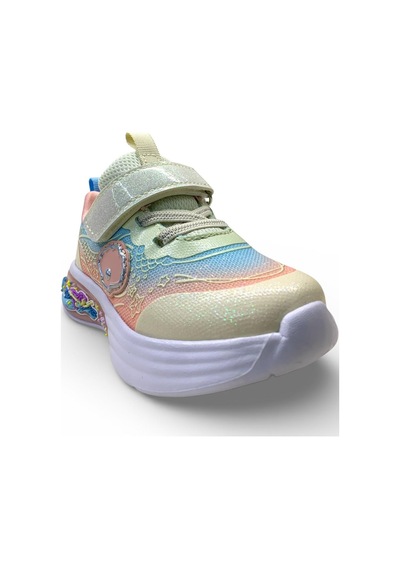 Pepino 2231 Kız Bebek Işıklı Rahat Sneaker Krem