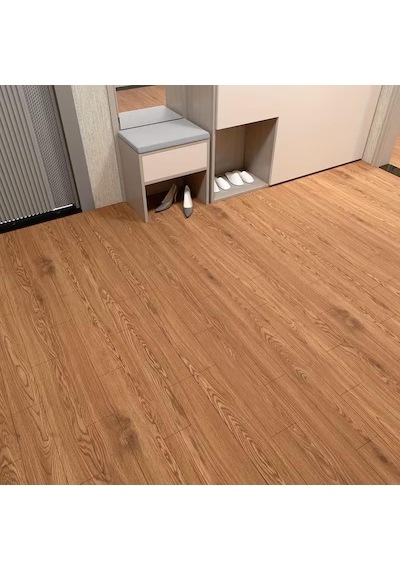 8 Adet, 90x15 Cm 1 M² Yer Döşemesi Esnek Silinebilir Zemin Duvar Parke Kendinden Yapışkanlı