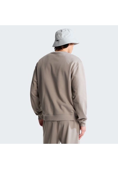 The North Face M Tnf Essential Terry Simple Dome Relaxe Erkek Sweatshirt-34567 Bej