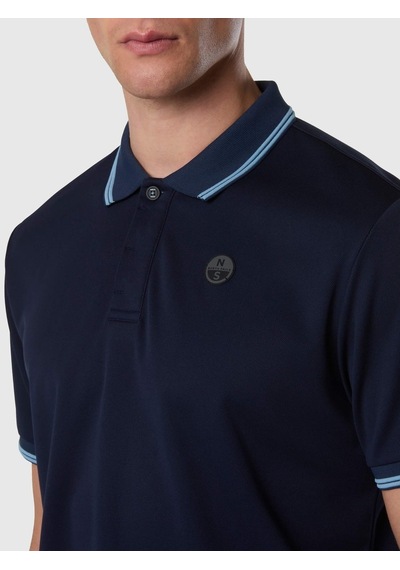 North Sails Kısa Kollu Erkek Polo Yaka T-shirt-33494 Lacivert