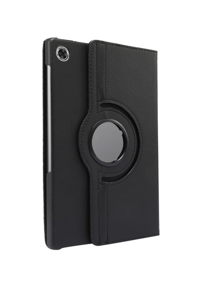 Forzacase Lenovo Uyumlu Tab M10 3.nesil 10.1 İnch Tb328fu İçin 360 Derece Döner Standlı Kılıf - Fc012 Siyah