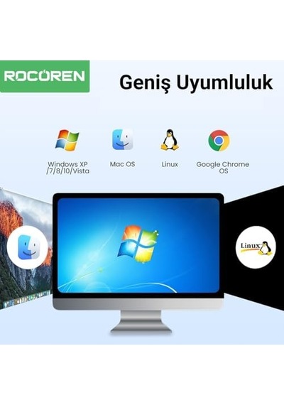 Usb-a 3.0 5gbps 4 Portlu Usb Çoklayıcı Hub Acı Kahverengi