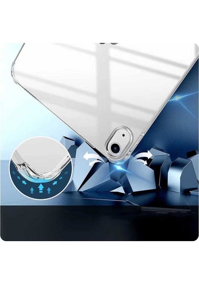 Apple Uyumlu iPad Air 10.9 2020 4.nesil Kılıf Zore Tablet Nitro Anti Shock Silikon Kapak Arka Kapak