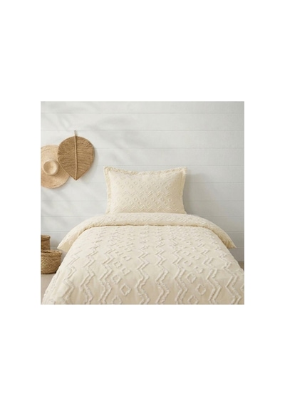 Tek Kişilik Yatak Örtüsü 180 X 240 Cm Valonlu Model 1 Adet 50 X 70 Yastık Kılıfı Çok Renkli