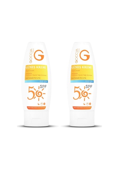 Tr Güneş Kremi- 50 Spf Geniş Spektrumlu Koruma Ve Doğal Nem Desteği- Sun Cream 75ml 2 Paketi