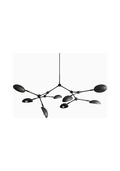 101 Copenhagen Drop Chandelier Mini Pirinç Kaplama Dekoratif Tasarım Avize Bronz